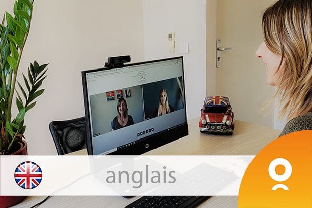 Il est possible de prendre des cours d'anglais par webcam à distance !